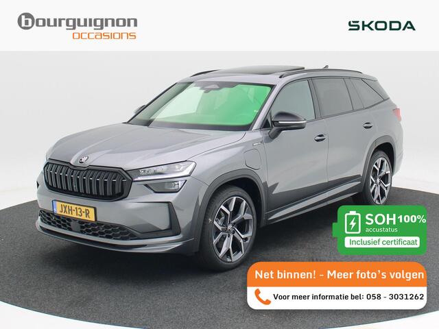 Skoda Kodiaq 1.5 TSi 204 Pk Automaat PHEV Sportline Business | Panoramadak | Trekhaak | Full LED | 20 Inch | Stuur- & Stoelverwarming | Camera | Adaptive Cruise