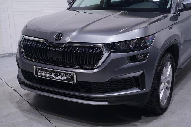 Skoda Kodiaq 1.5 TSI Business Edition 7p. 1e Eig. NAP 7-Zits PDC v+a Leder/stof Navi Ledkoplampen Apple Carplay