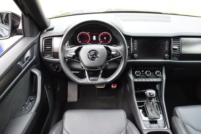 Skoda Kodiaq 1.5 TSI 150PK Sportline Business DSG Automaat | Org. NL | BOVAG Garantie | Trekhaak | Lederen Interieur | 19'' Velgen | Camera | Matrix LED | Virtual Cockpit | El. Kofferklep |