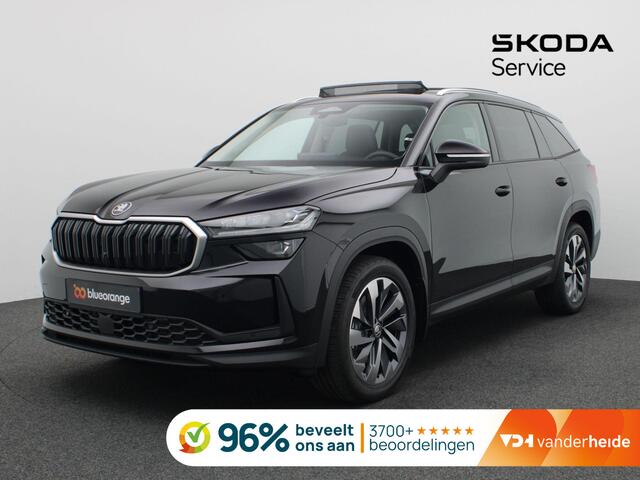 Skoda Kodiaq 1.5 TSI MHEV Business Edition 7p. 150PK DSG matrix led, trekhaak, adaptive cruise, side assist, schuif-kanteldak, stuur-stoelverwarming, achteruitrijcamera, alarm, keyless, 19" lichtmetaal