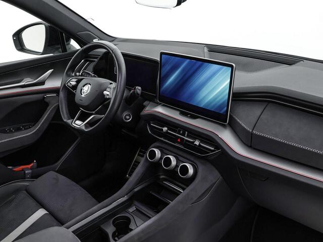 Skoda Kodiaq 1.5 TSI 204pk DSG PHEV Sportline Business · Panoramadak · CANTON Audio · 360gr. camera · Elektrische stoelverstelling · Achterbank verwarmd · 20'' inch · Apple/Android Car Play · Garantie t/m 24-11-2028 of 100.000km