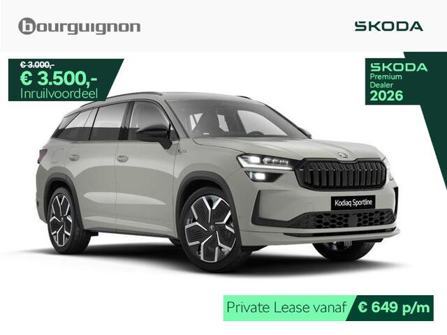 Skoda Kodiaq Sportline Business 1.5 TSI PHEV 204 PK | Panoramadak | Head-up display | Trekhaak | 360 camera | Canton audio