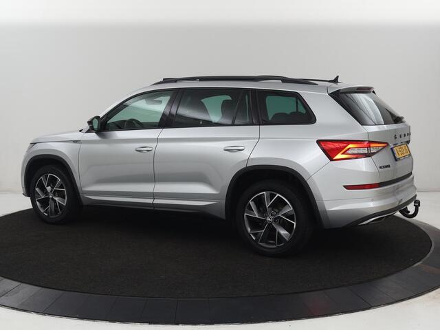 Skoda Kodiaq 1.5 TSI Sportline | Panoramadak | Trekhaak | Adaptive cruise | Stoelverwarming | Camera | Keyless | Alcantara | Full LED | Carplay | Navigatie | Canon Sound | Sfeerverlichting | Virtual Cockpit