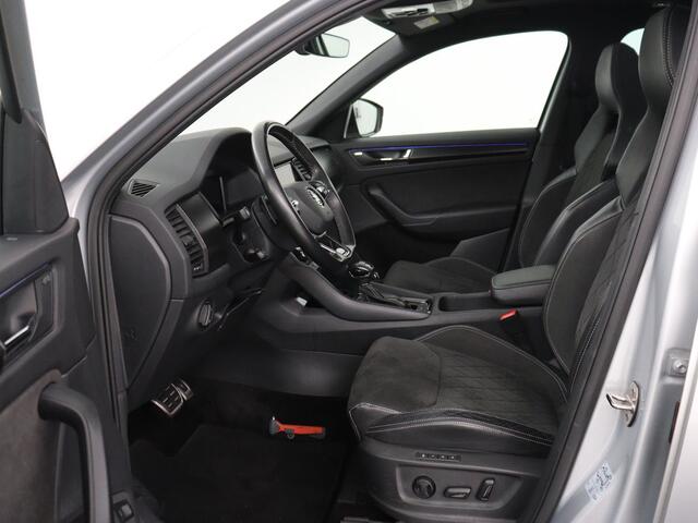 Skoda Kodiaq 1.5 TSI Sportline | Panoramadak | Trekhaak | Adaptive cruise | Stoelverwarming | Camera | Keyless | Alcantara | Full LED | Carplay | Navigatie | Canon Sound | Sfeerverlichting | Virtual Cockpit