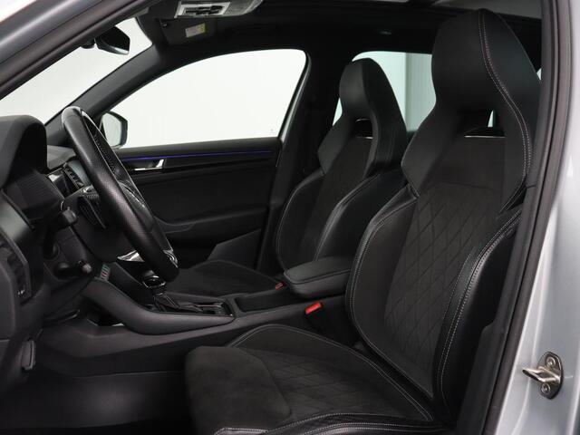 Skoda Kodiaq 1.5 TSI Sportline | Panoramadak | Trekhaak | Adaptive cruise | Stoelverwarming | Camera | Keyless | Alcantara | Full LED | Carplay | Navigatie | Canon Sound | Sfeerverlichting | Virtual Cockpit