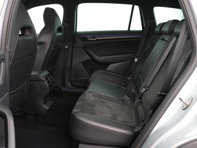 Skoda Kodiaq 1.5 TSI Sportline | Panoramadak | Trekhaak | Adaptive cruise | Stoelverwarming | Camera | Keyless | Alcantara | Full LED | Carplay | Navigatie | Canon Sound | Sfeerverlichting | Virtual Cockpit