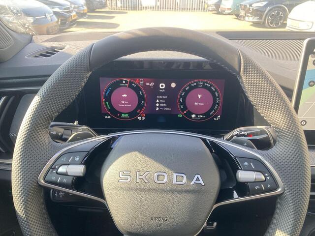 Skoda Kodiaq 1.5TSI/204PK DSG PHEV Sportline · Trekhaak · Panoramadak · Camera + Parkeersensoren · Fabrieksgarantie t/m Februari 2030 of 60.000KM