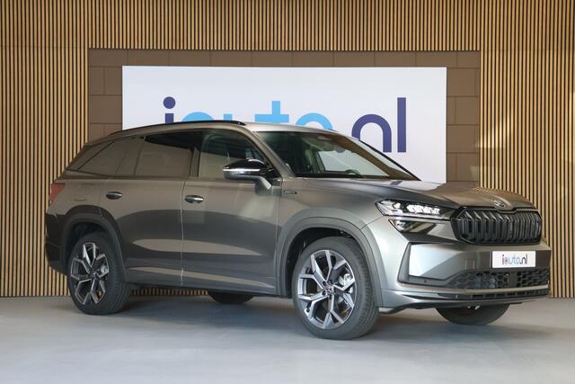 Skoda Kodiaq iV 1.5 TSI PHEV Sportline Pano/Matrix LED/ACC/Keyless/Camera/20"/Elek. stoel+mem/Trekhaak wegkl.