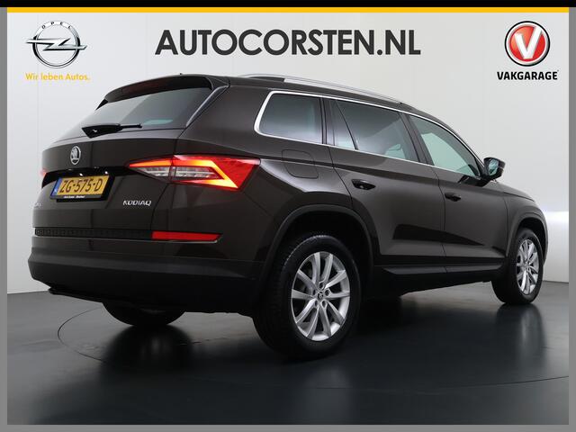 Skoda Kodiaq 1.5 TSI Automaat Style Business Navi 3-Zone Ecc Adap.Cruise 360°Camera Elek.Stoel+Memory Apple Carplay Android Auto Pdc Stoelverwarming Elek.Achterklep Led Lmv Isofix P-Assist Regen-Lichtsensor Dealeronderhouden 1e Eigenaar Origineel Nederlandse Auto