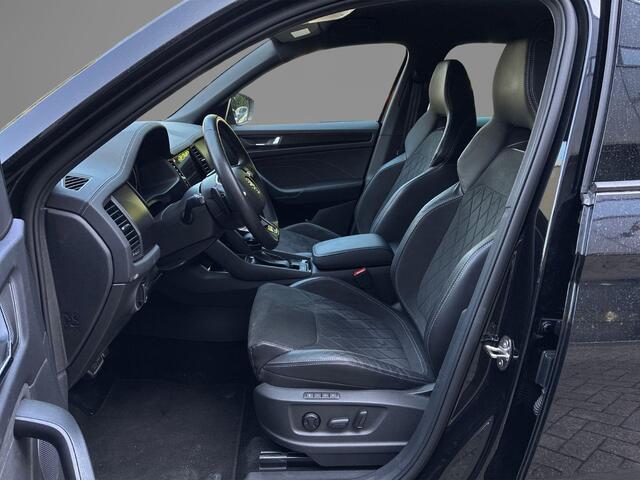 Skoda Kodiaq 1.5 TSI 150pk DSG Sportline Business · Camera · Apple/Android Car Play · Navigatie · Elek. Achterklep · Elek. Voorstoel · 20'' Inch · Garantie t/m 21-03-2028 of 100.000km
