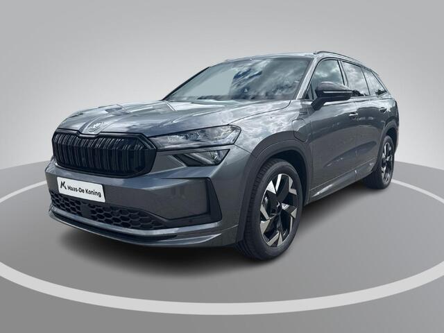 Skoda Kodiaq Sportline Business 1.5 TSI PHEV 150 kW / 204 PK SU V | Metallic Lak | Trekhaak wegklapbaar | 19'' Lichtmetalen Velgen | 4000,- inruilpremie!!