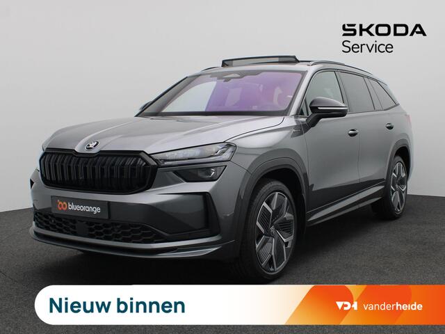 Skoda Kodiaq 1.5 TSI MHEV Sportline Business 7p 150PK DSG Panoramadak, Trekhaak, 20" LM Velgen, Matrix LED-verlichting, Achteruitrijcamera, Winterpakket, Keyless, Side Assist, Elektr. Achterklep