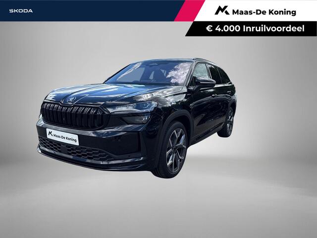 Skoda Kodiaq Sportline Business 1.5 TSI PHEV 150 kW / 204 PK SU V | 20'' Lichtmetalen Velgen | Head up display | Comfort Pakket | 4000,- inruilpremie!!