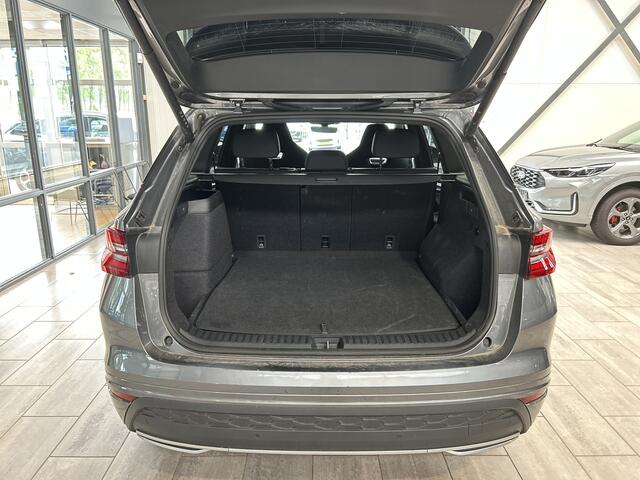 Skoda Kodiaq 1.5 TSI PHEV 204 pk Sportline | Stoelverw. | Stuurverw. | El. a. klep | El. verst. stoel + geh. | LED | 19" | Keyles entry |