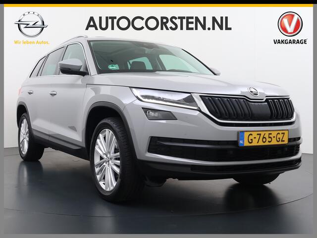 Skoda Kodiaq 1.5TSI Autom. Trekhaak Adap.Cruise Panoramadak Virtual Cockpit Camera Canton®-Audio Stoelverwarming 3-Zone Ecc Navi Apple Carplay Android Auto Pdc Business Ed. Led Lmv Bluetooth Isofix Regen-Lichtsensor 1.800KG Trekgewicht Zeer Complete Auto