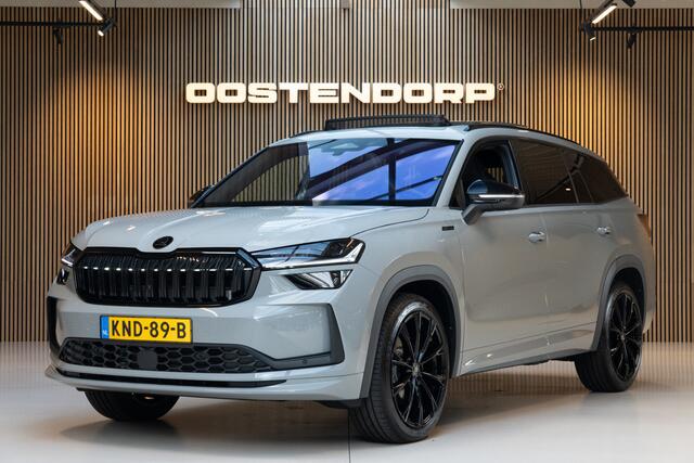 Skoda Kodiaq 1.5TSI/150pk MHEV Sportline 7p Blackstyle|2026|Panoramadak|Trekhaak|20"Blackstyle|Clima|Navi|PDC+Camera|LED