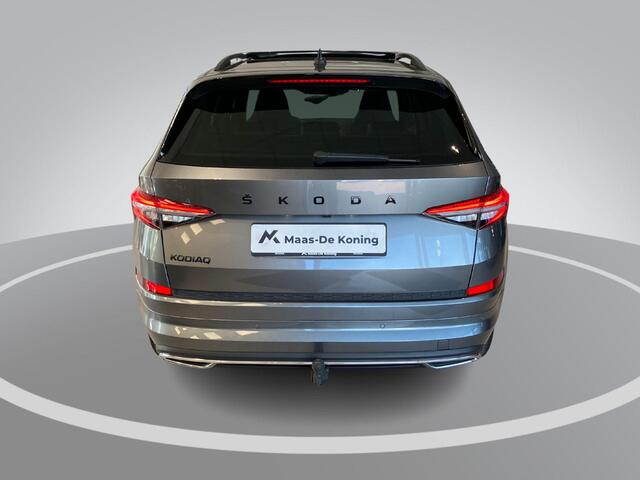 Skoda Kodiaq 1.5TSI/150PK Sportline DSG · Panoramadak · 20"LM · Apple/Android · Trekhaak · Garantie t/m 12-08-2026 of 100000km.