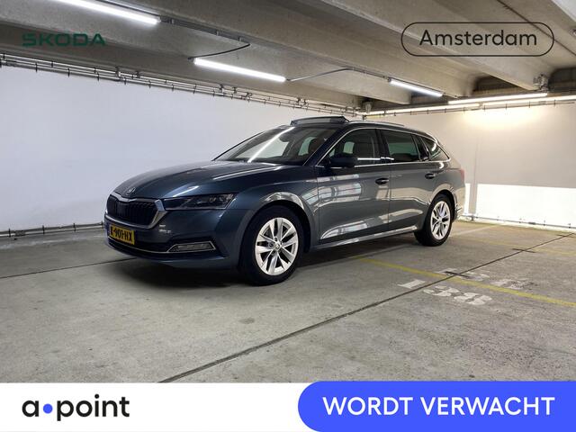 Skoda OCTAVIA Combi 1.0 e-TSI Business Edition Plus 110 pk Automaat (DSG) | Navigatie | Panoramadak | Elektr. trekhaak | Parkeersensoren | Achteruitrijcamera | Autom. airco (3 zones) |