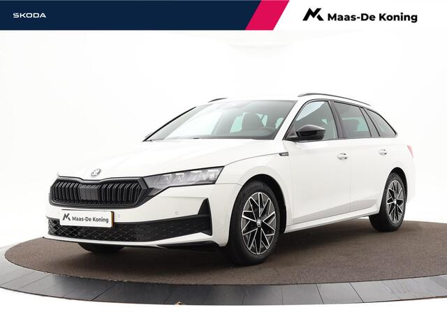 Skoda OCTAVIA Combi 1.5 TSI 150pk DSG MHEV Sportline Business · Apple/Android Car Play · Camera · Keyless · Elek. Achterklep · Sfeerverlichting · 17'' Inch ·