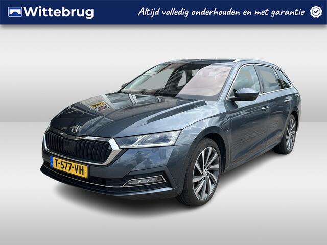 Skoda OCTAVIA Combi 1.4 TSI iV PHEV Business Edition Plus / AUTOMAAT/ ELEKTR. STOEL/ ALCANTARA/ HEAD-UP DISPLAY/ DIGITAL DASH/ PARK. SENSOREN + CAMERA/ NAVI/ SMARTLINK/ STOEL-STUUR VERWARM./ MATRIX/ 18" LMV/ CLIMA 3-ZONE