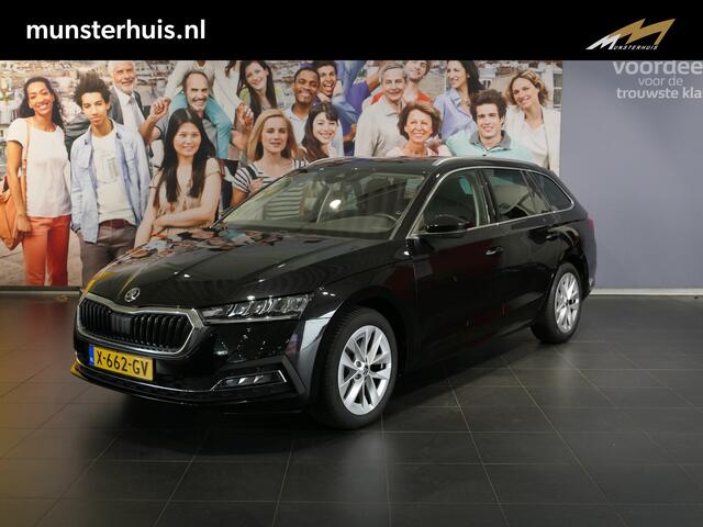 Skoda OCTAVIA Combi 1.0 e-TSI Business Edition Plus - Navi, stoelverwarming, adaptive cruise, apple carplay / android auto