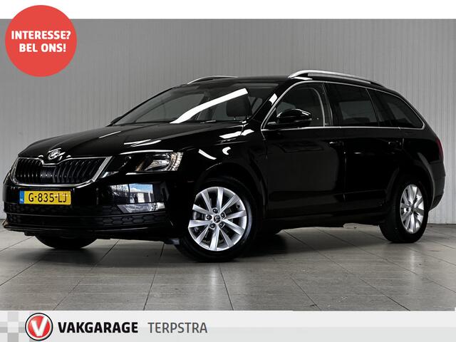 Skoda OCTAVIA Combi 1.0 TSI Greentech Business Edition/ Trekhaak/ Apple + Android/ DAB+/ Half-Leder/ Navi/ Clima/ Cruise/ Stoelverw./ Elek. pakket/ Bluetooth/ Multi. LEDER. Stuur/ Mistl./ PDC/ Extra getint glas.