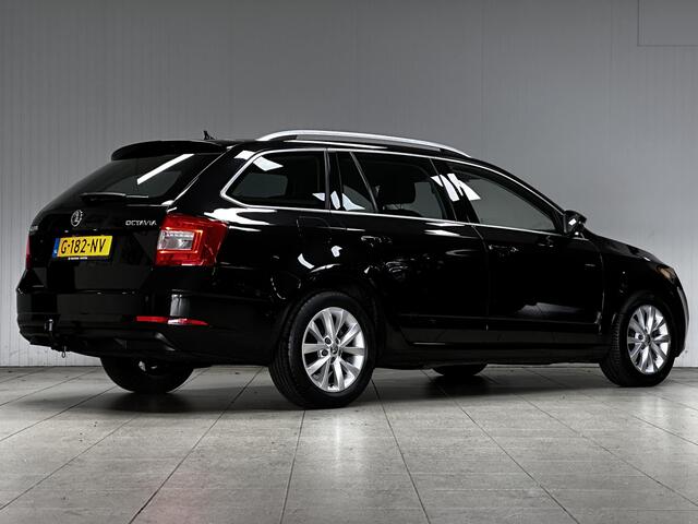 Skoda OCTAVIA Combi 1.0 TSI Greentech Business Edition/ Trekhaak/ Apple + Android/ DAB+/ Half-Leder/ Navi/ Clima/ Cruise/ Stoelverw./ Elek. pakket/ Bluetooth/ Multi. LEDER. Stuur/ Mistl./ PDC/ Extra getint glas.