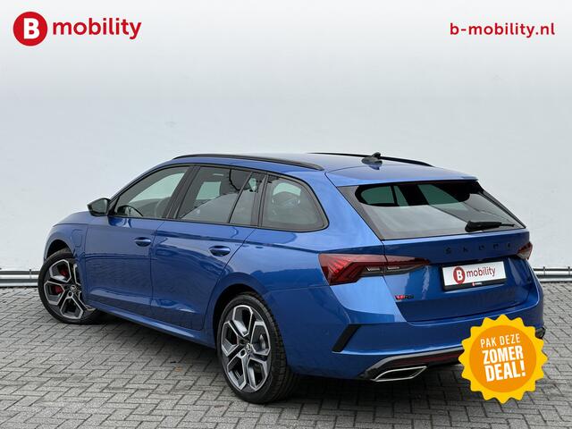 Skoda OCTAVIA Combi 1.4 TSI RS iV 245PK PHEV Hybride Sportline Trekhaak | Adaptive Cruise | Head-Up Display | Stoel/Stuurwielverwarming
