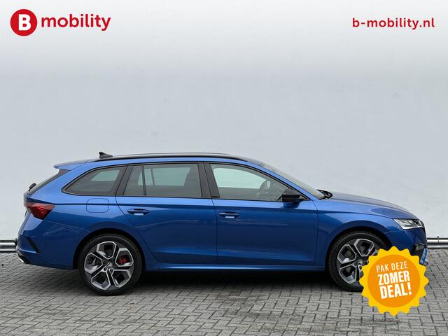 Skoda OCTAVIA Combi 1.4 TSI RS iV 245PK PHEV Hybride Sportline Trekhaak | Adaptive Cruise | Head-Up Display | Stoel/Stuurwielverwarming