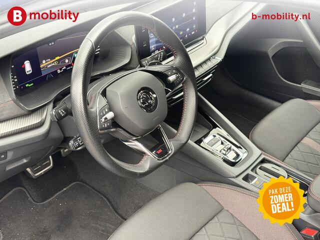 Skoda OCTAVIA Combi 1.4 TSI RS iV 245PK PHEV Hybride Sportline Trekhaak | Adaptive Cruise | Head-Up Display | Stoel/Stuurwielverwarming