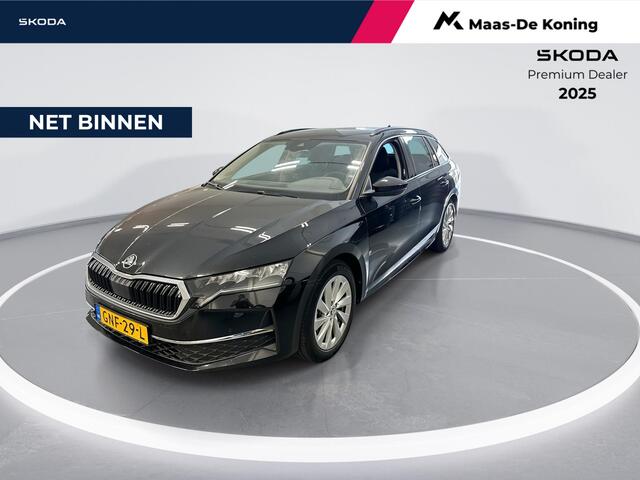 Skoda OCTAVIA Combi 1.5 TSI 115pk DSG MHEV Business Edition Plus · Camera · Apple/Android Car Play · Elek. Trekhaak · Elek. Achterklep · Keyless · 17'' Inch · Garantie t/m 29-09-2028 of 100.000km