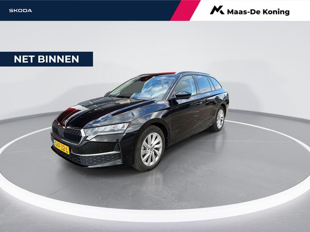 Skoda OCTAVIA Combi 1.5 TSI 115pk DSG MHEV Business Edition Plus · Camera · Inklap. Trekhaak · Keyless · Elek. Achterklep · Apple/Android Car Play · ACC · Garantie t/m 29-09-2028 of 100.000km