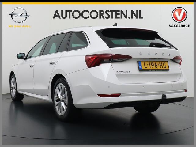 Skoda OCTAVIA Combi T 111PK Apple Carplay Android Trekhaak Virtual Cockpit Elek.Achtreklep Pdc Navi Ecc Cruise Control Business Edition Stoel+Stuurverwarming Lmv Sunset DAB Led Keyless 1e Eigenaar Origineel Nederlandse Auto 1300kg trekvermogen