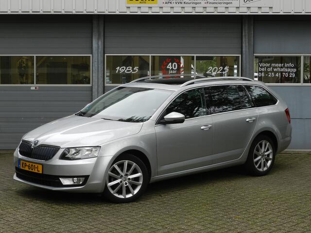 Skoda OCTAVIA Combi 1.0 TSI 116PK Automaat Ambition Business Navi Half leer Dubbel panodak