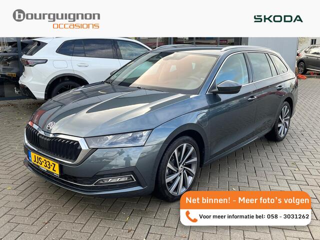 Skoda OCTAVIA Combi 1.4 TSi iV 204 Pk Automaat PHEV Business Edition+ | LED Matrix | Head-Up | Navi | Camera | Climate 3-Zone | Stoelverwarming | 18 Inch | 60.525 Km!!