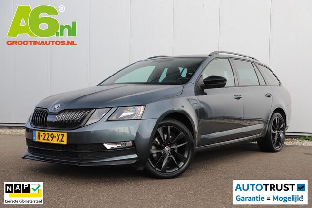 Skoda OCTAVIA Combi 1.0 TSI Greentech Sport Business RS Sportstoelen Trekhaak Navigatie Carplay Android Climate Cruise Control 17 inch LMV Parkeersensor