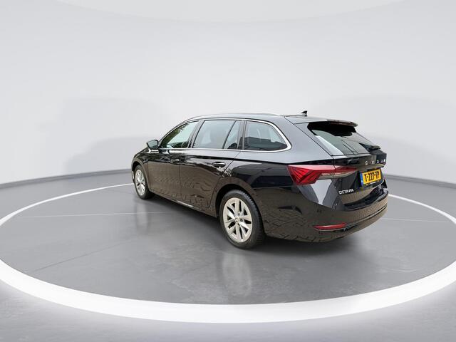 Skoda OCTAVIA Combi 1.0 e-TSI 110pk DSG Business Edition · Apple/Android Car Play · Keyless · Elek. Achterklep · ACC · Stoelverwarming · Navigatie · Draadloze Telefoonlader · Garantie t/m 11-09-2027 of 100.000km