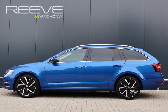 Skoda OCTAVIA Combi 1.0 TSI Greentech Style Business Automaat | Camera | Leer / Alcantara | Stoelverwarming | Trekhaak | 18 Inch | Adaptieve Cruise Control | Canton