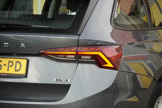 Skoda OCTAVIA Combi 1.0 e-TSI Automaat! Business Edition BJ2021 Lmv 16" | Led V+A | Pdc | Navi | Dynamische knipperlichten | Trekhaak | Elek. achterklep | App-Connect | Virtual cockpit | Climate control | Cruise control | Getint glas