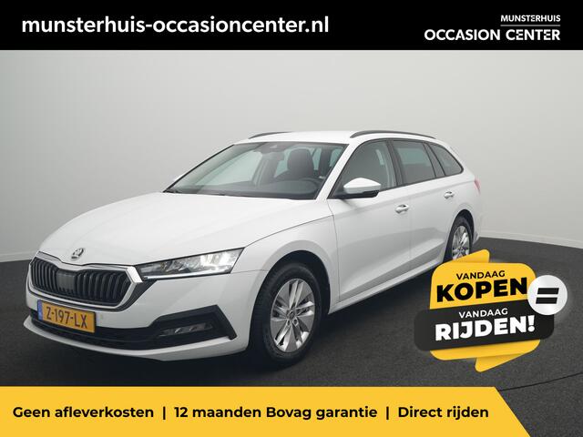 Skoda OCTAVIA Combi 1.0 TSI Business Edition - RIJKLAARPRIJS - All Seasonbanden - Apple Carplay - Android Auto - Adaptive Cruise Control - Stoelverwarming