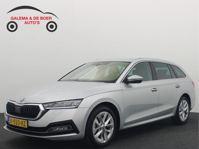 Skoda OCTAVIA Combi 1.0 e-TSI Business Edition Plus AUTOMAAT / LEDER / STOELVERW / CAMERA / KEYLESS / CARPLAY / SFEER / FULL LED / NL-AUTO