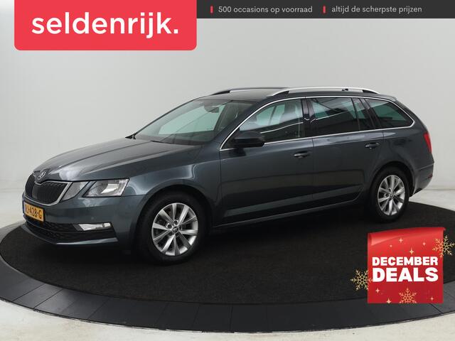 Skoda OCTAVIA 1.0 TSI Ambition | Stoelverwarming | Trekhaak | Half leder | Carplay | Navigatie | DAB | Climate control | Cruise control | Parkeerhulp | Bluetooth