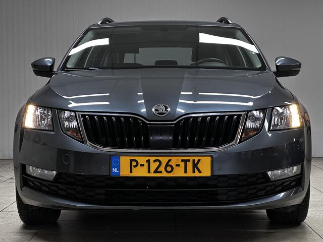 Skoda OCTAVIA Combi 1.0 TSI Greentech Ambition Business/ Stoelverw./ Navi/ Apple + Android/ Clima/ Cruise/ Elek. pakket/ Isofix/ Bluetooth/ Armsteun/ Multi. LEDER. Stuur/ 16'' LMV/ Mistl./ PDC V+A/ Extra getint glas.