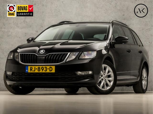 Skoda OCTAVIA Combi 1.0 TSI Sportline Automaat (FACELIFT, APPLE CARPLAY, ADAPTIVE CRUISE CONTROL, STOELVERWARMING, SPORTSTOELEN, TREKHAAK, WITTE STIKSELS, NIEUWSTAAT)