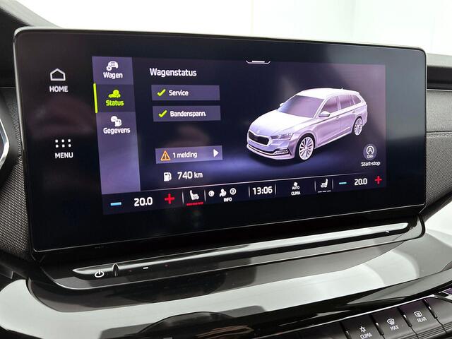 Skoda OCTAVIA Combi 1.5 e-TSI DSG Style | Navigatie | Climate Control | Parkeer Sensoren | Camera | DAB | Cruise control | Lichtmetalen Velgen | Keyless