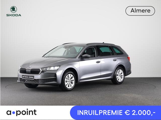 Skoda OCTAVIA Combi Business Edition m-HEV 1.5 TSI 115 pk 7 versn. DSG Navigatie via app | Trekhaak wegklapbaar | Getint glas achter |