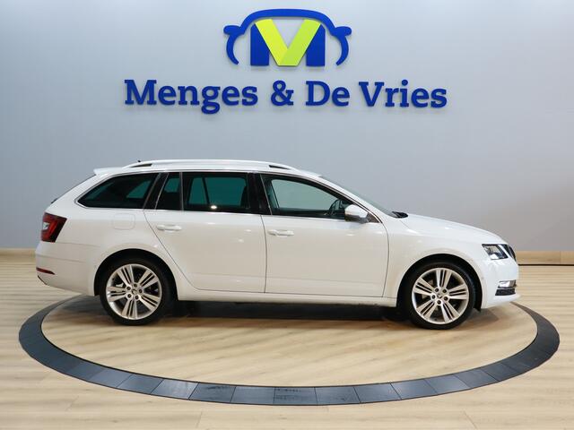 Skoda OCTAVIA Combi 1.0 TSI Greentech Style Business Airco ECC | Virtual | Leder | Sfeer | Adaptive Cruise | Canton | Isofix | NAP