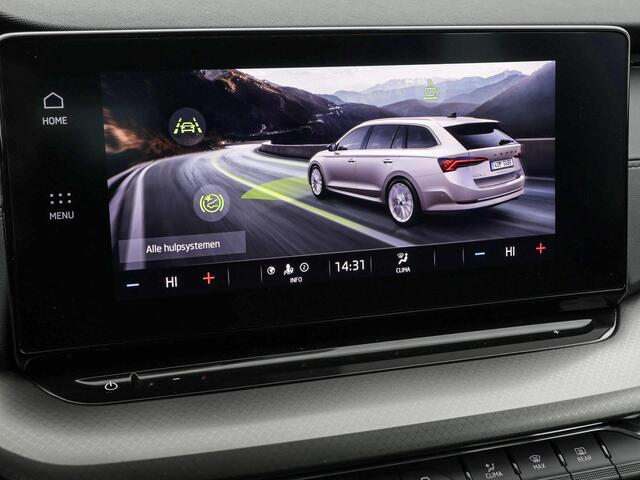 Skoda OCTAVIA Combi 1.0 e-TSI 110pk DSG Business Edition · Apple/Android Car Play · P-Sensoren · Cruise Control · Elek. Achterklep · 16'' Inch · Garantie t/m 01-01-2028 of 100.000km