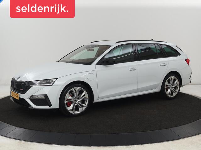 Skoda OCTAVIA 1.4 TSI RS iV PHEV | Stoelverwarming | Head-Up | Matrix LED | Sfeerverlichting | Adaptive cruise | Side Assist | Carplay | Sportstoelen | Achterbankverwarming | Camera | Navigatie | Plug In