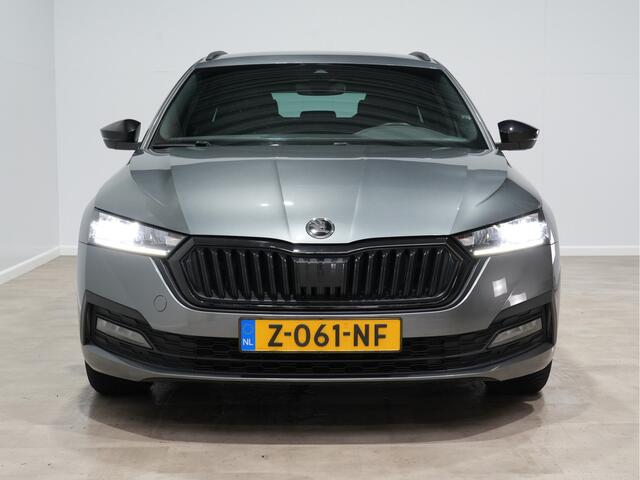 Skoda OCTAVIA Combi 1.0 e-TSI 110pk DSG sport business Navigatie Pdc Clima Privacy glass ps